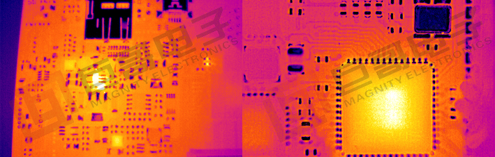 巨哥电子-红外热成像仪检测电路板