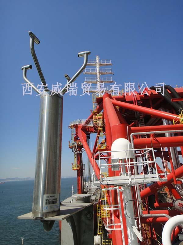 中海油单点监测项目风速风向仪安装调试完成(图1)